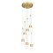 Quoizel Zia Integrated LED Satin Gold Pendant PCZIA2813SD - alternate 3